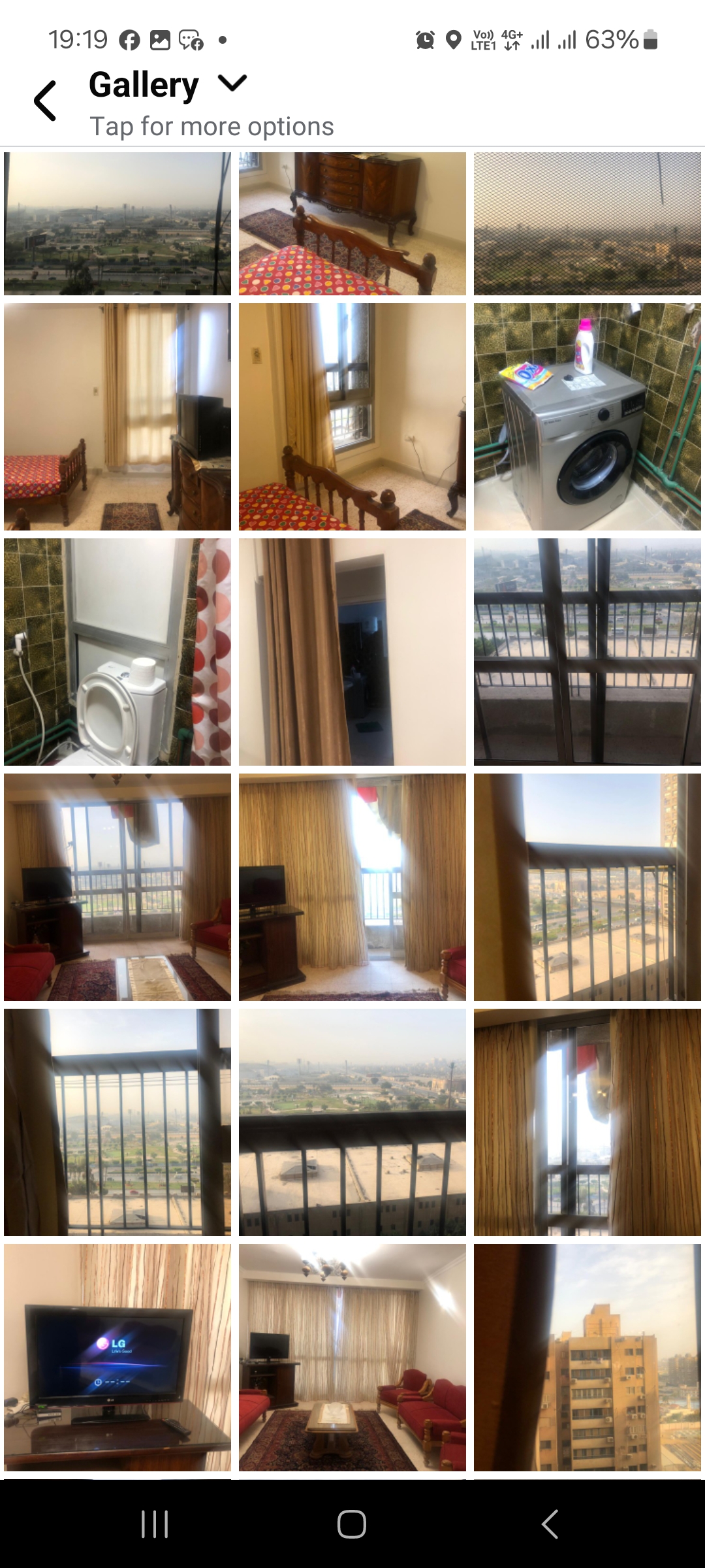 Full furnished flat with air conditioning bedrooms 2